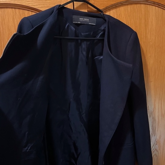 Zara Basic Collection Large navy blazer - Picture 5 of 6
